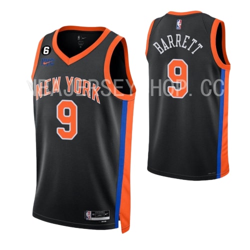 Max Maillot RJ Barrett, New York Knicks 2022/23 - Édition Ville Original