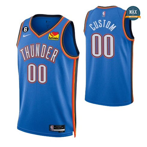 Max Maillot Custom, Oklahoma City Thunder 2022/23 - Icon personnalisé