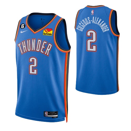 Max Maillot Shai Gilgeous-Alexander, Oklahoma City Thunder 2022/23 - Icon discount