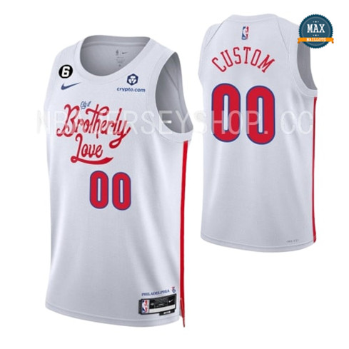 Max Maillot Custom, Philadelphia 76ers 2022/23 - City grossiste