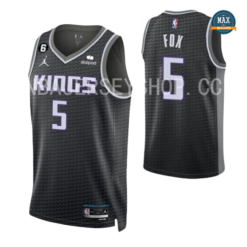 Max Maillots De'Aaron Fox, Sacramento Kings 2022/23 - Statement Original