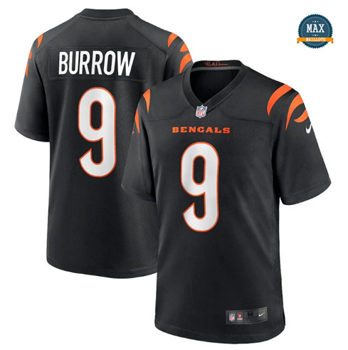 Max Maillots Joe Burrow, Cincinnati Bengals - Home personnalisé