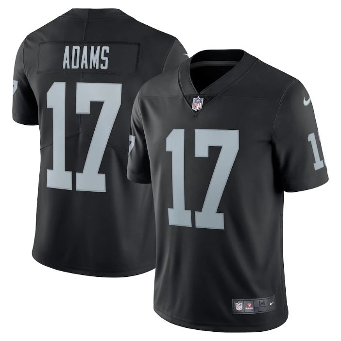 Max Maillot Davante Adams, Las Vegas Raiders - Noir fiable