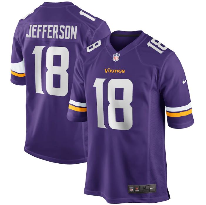 Max Maillot Justin Jefferson, Minnesota Vikings - Violet Original