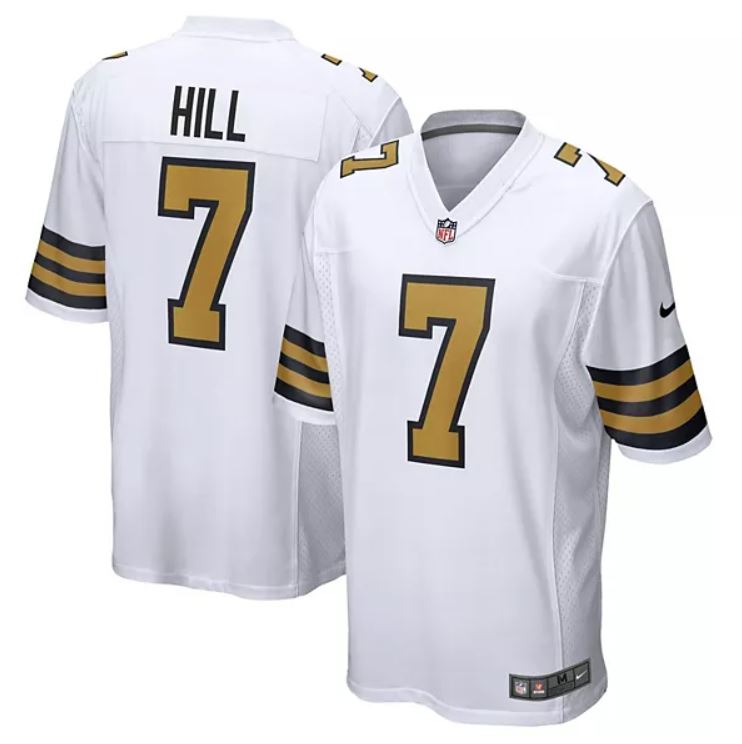 Max Maillot Taysom Hill, New Orleans Saints - Blanc discount