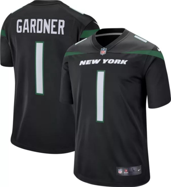 Max Maillot Sauce Gardner, New York Jets - Alternate grossiste