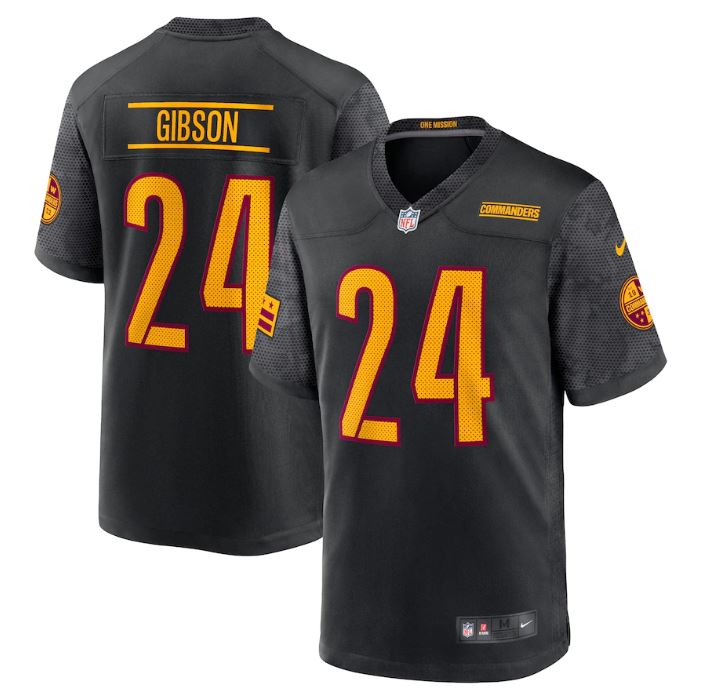 Max Maillot Antonio Gibson, Washington Commanders - Noir grossiste