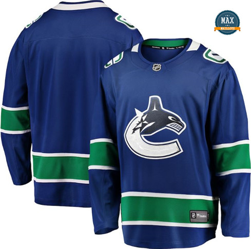 Max Maillots Vancouver Canucks - Home personnalisé