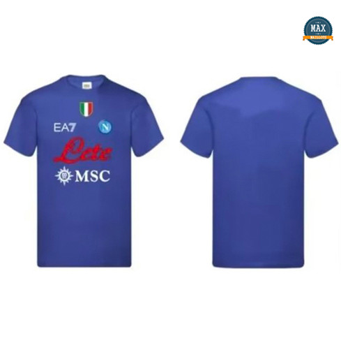 Max Maillots Naples Maillot Training Bleu 2023/24 fiable