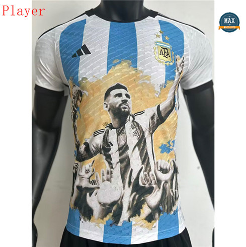 Max Maillots Player Version 2023/24 Argentine Lionel Messi Special fiable