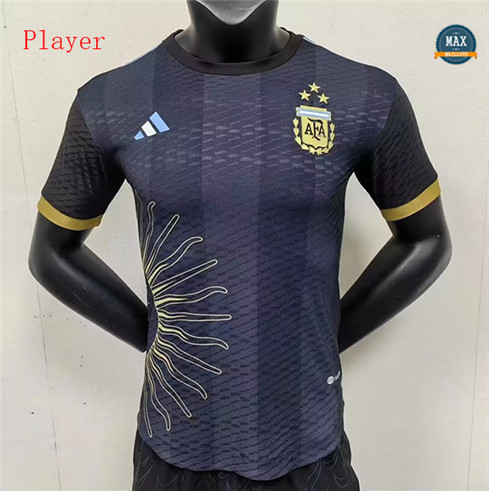 Max Maillot Player Version 2023/24 Argentine Special Noir original