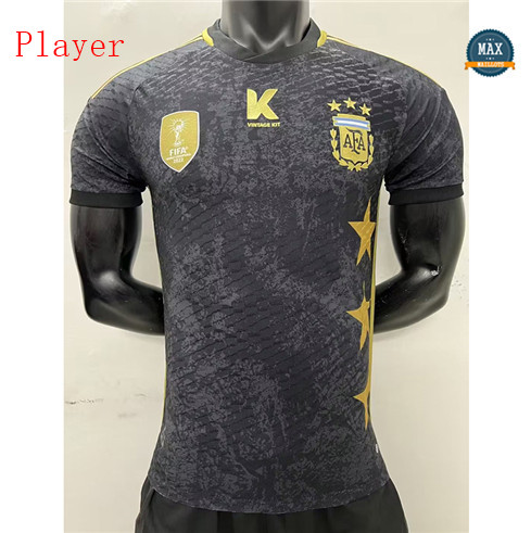 Max Maillot Player Version 2022/23 Argentine Édition spéciale Noir fiable