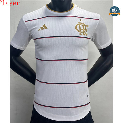 Max Maillot Player Version 2023/24 Flamengo Blanc fiable