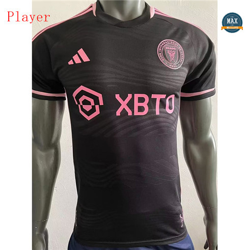 Max Maillots Player Version 2023/24 Inter Miami Exterieur Noir fiable