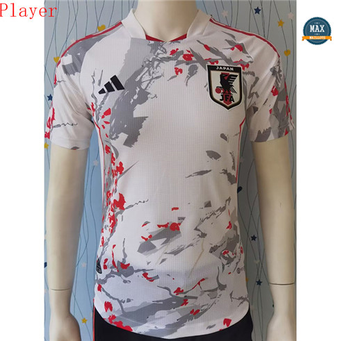 Max Maillots Player Version 2023/24 Japon Training Blanc flocage