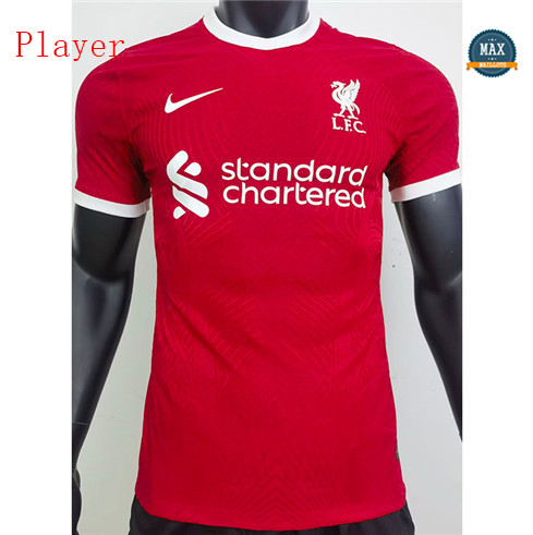 Max Maillots Player Version 2023/24 Liverpool Domicile Original