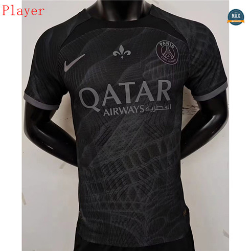 Max Maillot Player Version 2023/24 Paris Saint Germain Noir discout