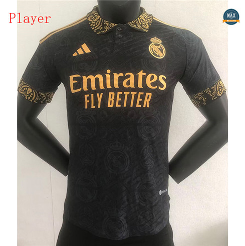 Max Maillot Player Version 2023/24 Real Madrid Training Noir fiable