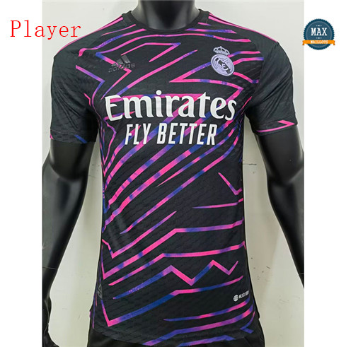 Max Maillot Player Version 2023/24 Real Madrid Noir/Rouge Original