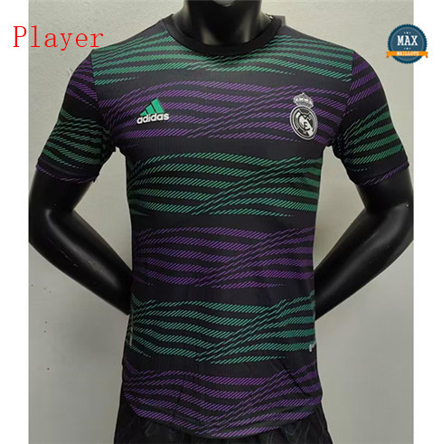 Max Maillot Player Version 2023/24 Real Madrid pre-match personnalisé
