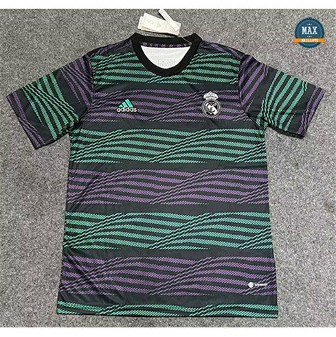 Max Maillots Real Madrid Noir/Vert 2022/23 Original