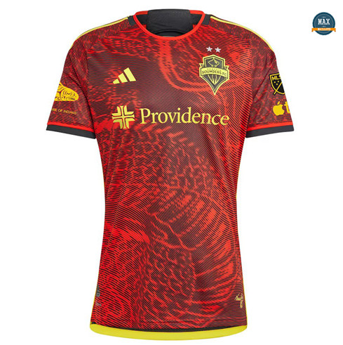 Max Maillot Seattle Sounders FC Exterieur Rouge 2023/24 flocage