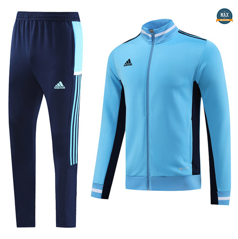 Max Maillot Veste Survetement Adidas 2023/24 Bleu original
