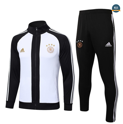 Max Maillot Veste Survetement Allemagne 2022/23 Blanc fiable