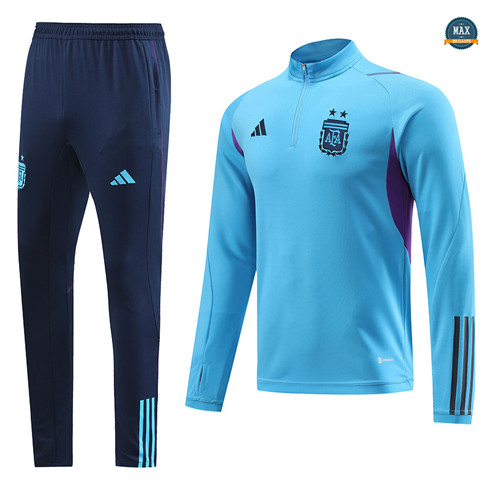 Max Maillot Survetement Argentine 2022/23 Bleu fiable