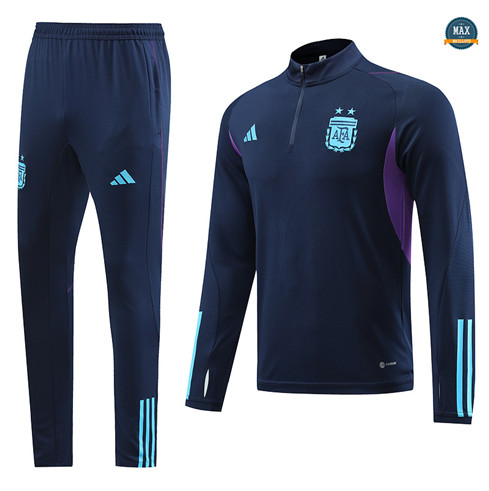 Max Maillots Survetement Argentine 2022/23 Bleu original