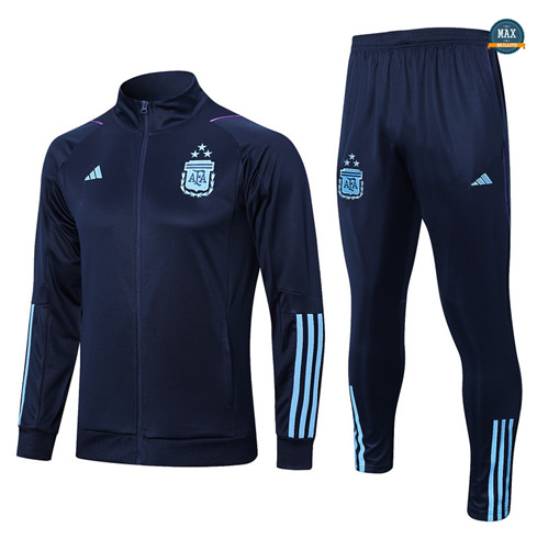 Max Maillots Veste Survetement Argentine 2022/23 Bleu discout