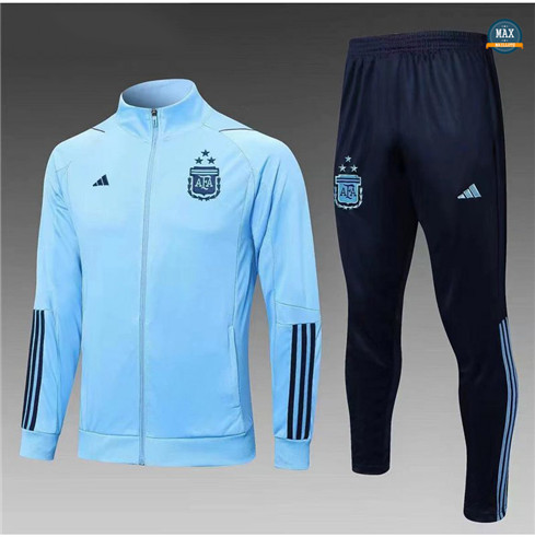 Max Maillot Veste Survetement Argentine 3stars 2023/24 Bleu fiable