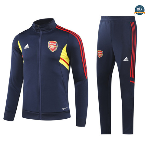 Max Maillot Veste Survetement Arsenal 2022/23 Bleu original