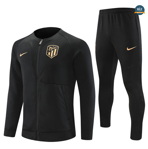 Max Maillot Veste Survetement Atletico Madrid 2022/23 noir original