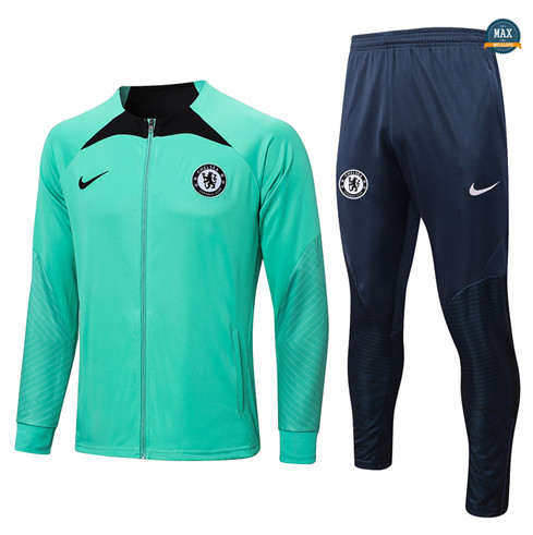 Max Maillots Veste Survetement Chelsea 2022/23 vert grossiste