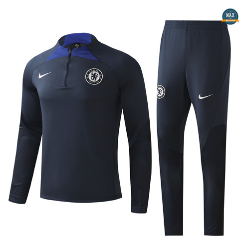 Max Maillots Survetement Chelsea 2022/23 Bleu original