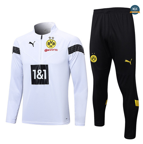 Max Maillot Survetement Dortmund 2022/23 Blanc original