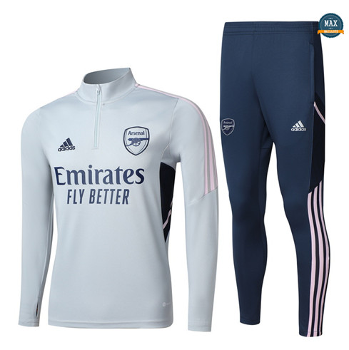 Max Maillot Survetement Enfant Arsenal 2022/23 gris original