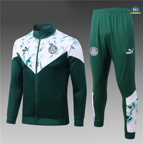 Max Maillots Veste Survetement Enfant Palmeiras 2022/23 vert fiable