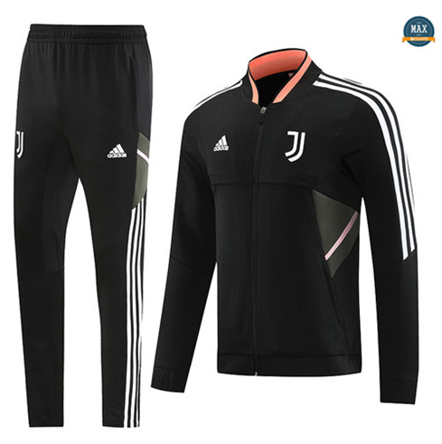 Max Maillot Veste Survetement Juventus 2022/23 noir discout