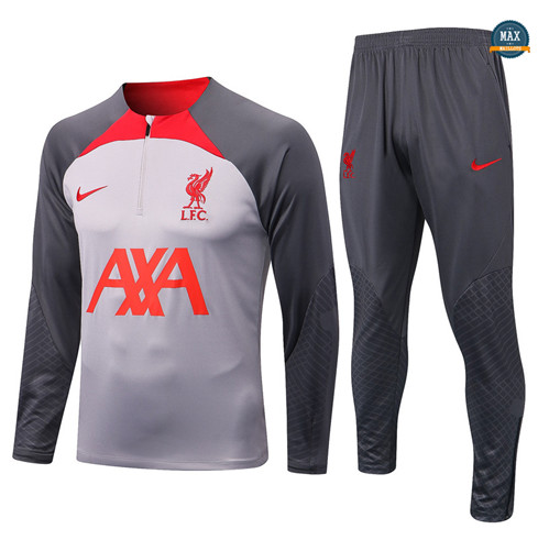 Max Maillots Survetement Liverpool 2022/23 Blanc grossiste