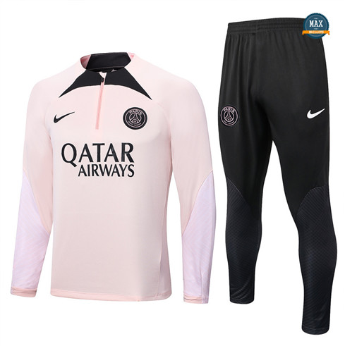 Max Maillots Survetement Paris Paris Saint Germain 2022/23 rose grossiste