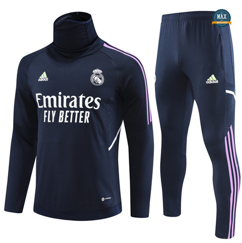 Max Maillot Survetement Real Madrid 2022/23 Bleu fiable