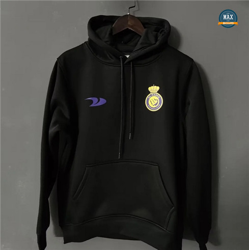 Max Maillots Sweat A Capuche Al-Nassr 2022/23 noir discout