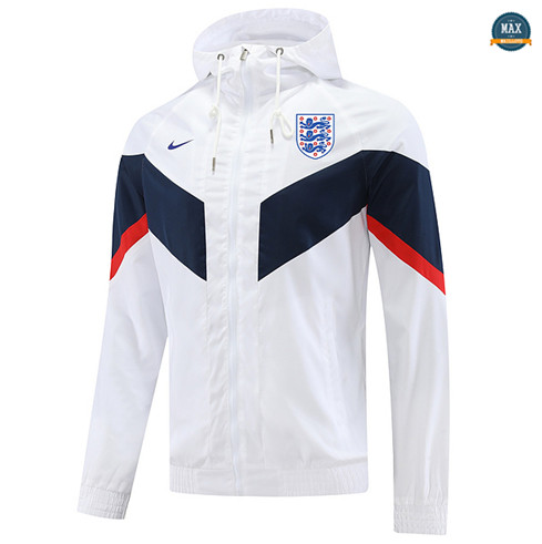 Max Maillots Coupe vent Angleterre 2022/23 Blanc discout