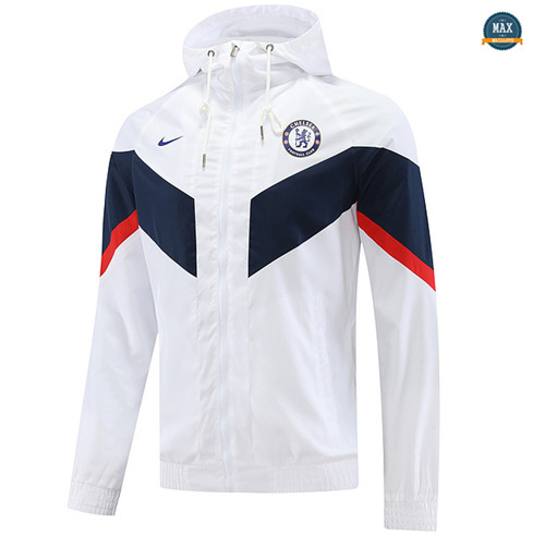 Max Maillot Coupe vent Chelsea 2022/23 Blanc fiable