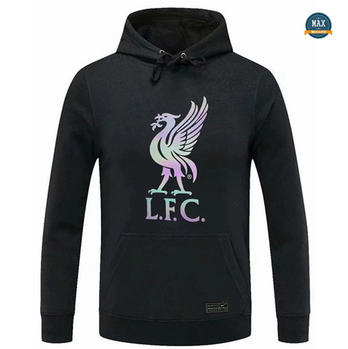 Max Maillots Sweat A Capuche Liverpool 2022/23 noir fiable