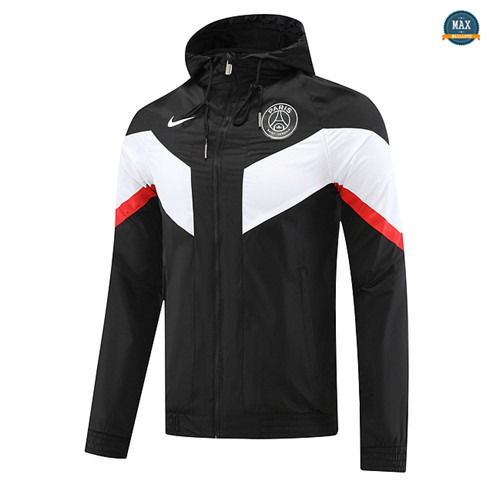 Max Maillot Coupe vent Paris Paris Saint Germain 2022/23 noir discout