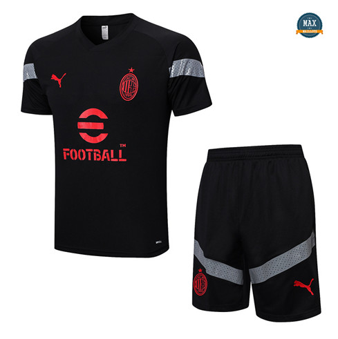 Max Maillot AC Milan + Short 2022/23 Training noir original