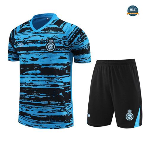 Max Maillots Al-Nassr + Short 2022/23 Training Bleu grossiste